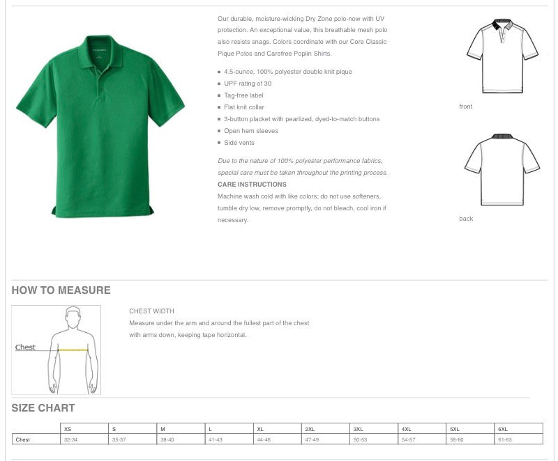 Thumbnail: Ladies Dry Zone UV Micro Mesh Polo 