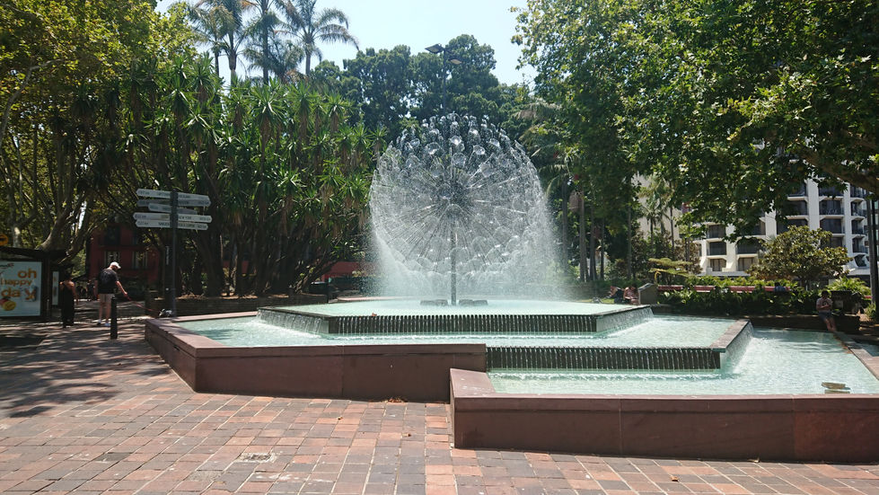 Fountain, Park, Sydney