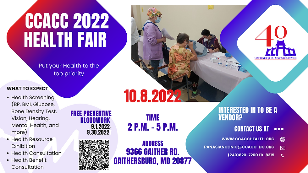 Health Fair Flyer (1)