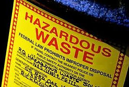 hazwaste label