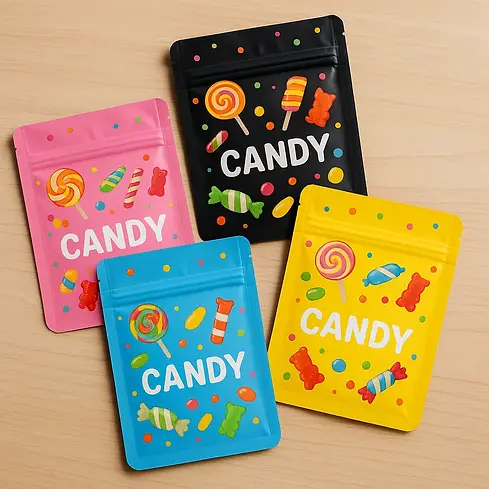 Candy Mylar Bags