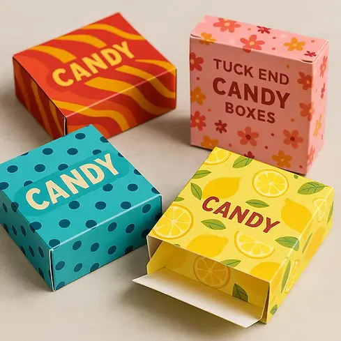 Tuck End Candy Boxes