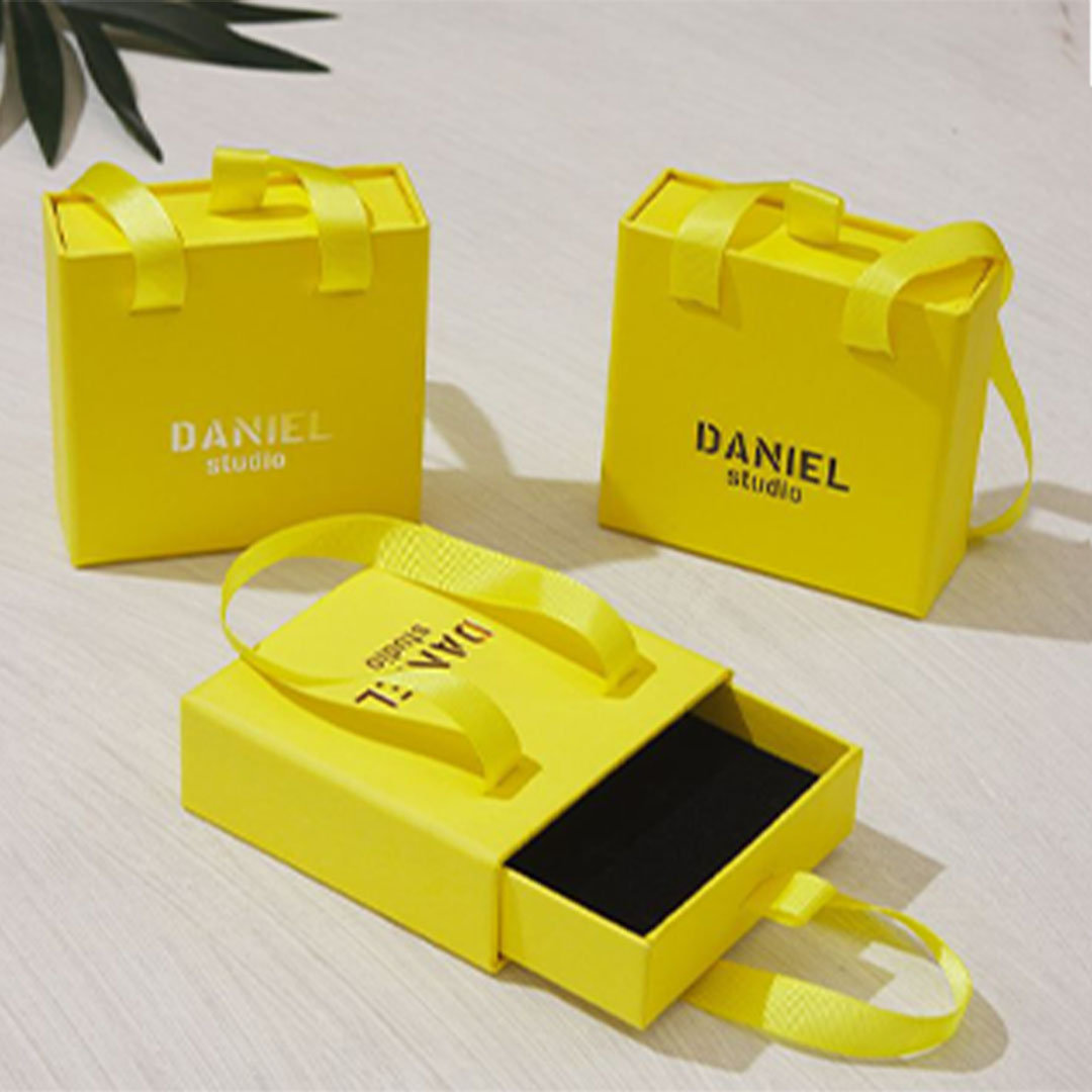 Used Slide Container Label Slide Box Packaging