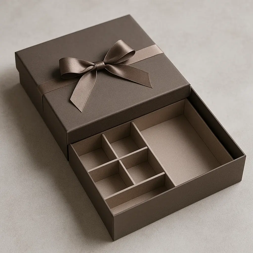 Gift Boxes with Lids and Inserts