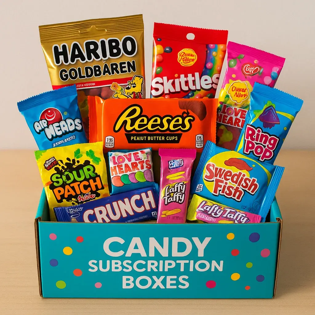 Custom Candy Gift Boxes with Clear Window