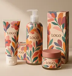 Custom Cosmetic Packaging with Logo | Branded Beauty Boxes
