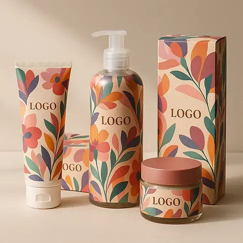 Custom Cosmetic Packaging with Logo