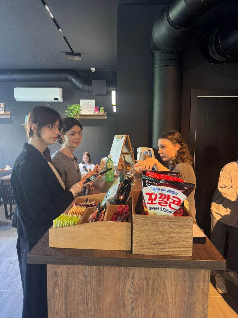 Young adults participating in YANA’s Project JOY internship program.