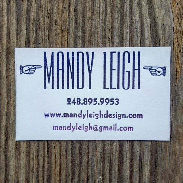 Business cards with gradient