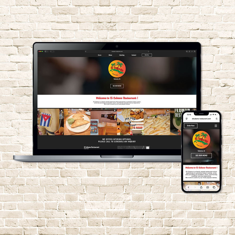 El Cubano Website