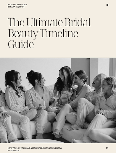 bridal beauty timeline guide