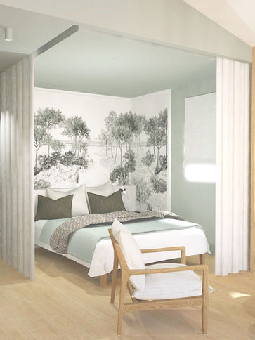 Réhabilitation d'un garage en espace de vie par l'agence CKTFC architecte d'intérieur