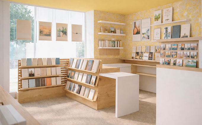 Aménagement et création d'une librairie à Nantes