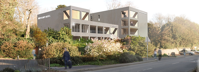 hotel mercure - visuel 3D par l'agence CKTFC architecte et décorateur d'intérieur