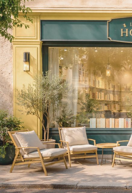 Création d'une librairie à Nantes par l'agence CKTFC