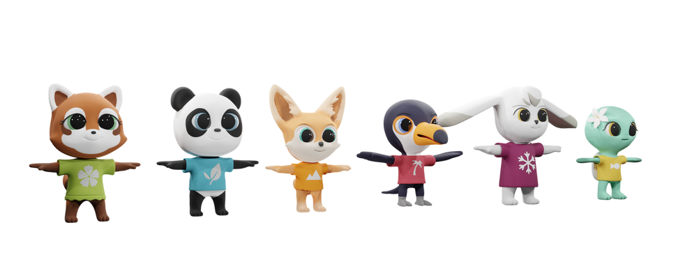 Mascot Line-up