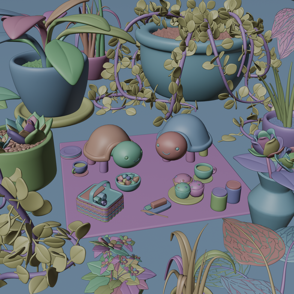 Tiny Picnic Unrendered