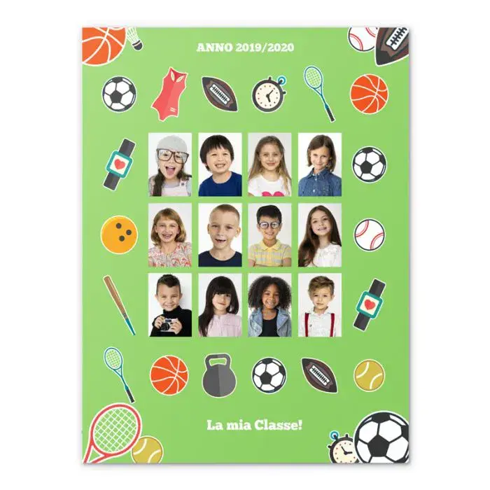 Miniatura: Poster Collage di Classe