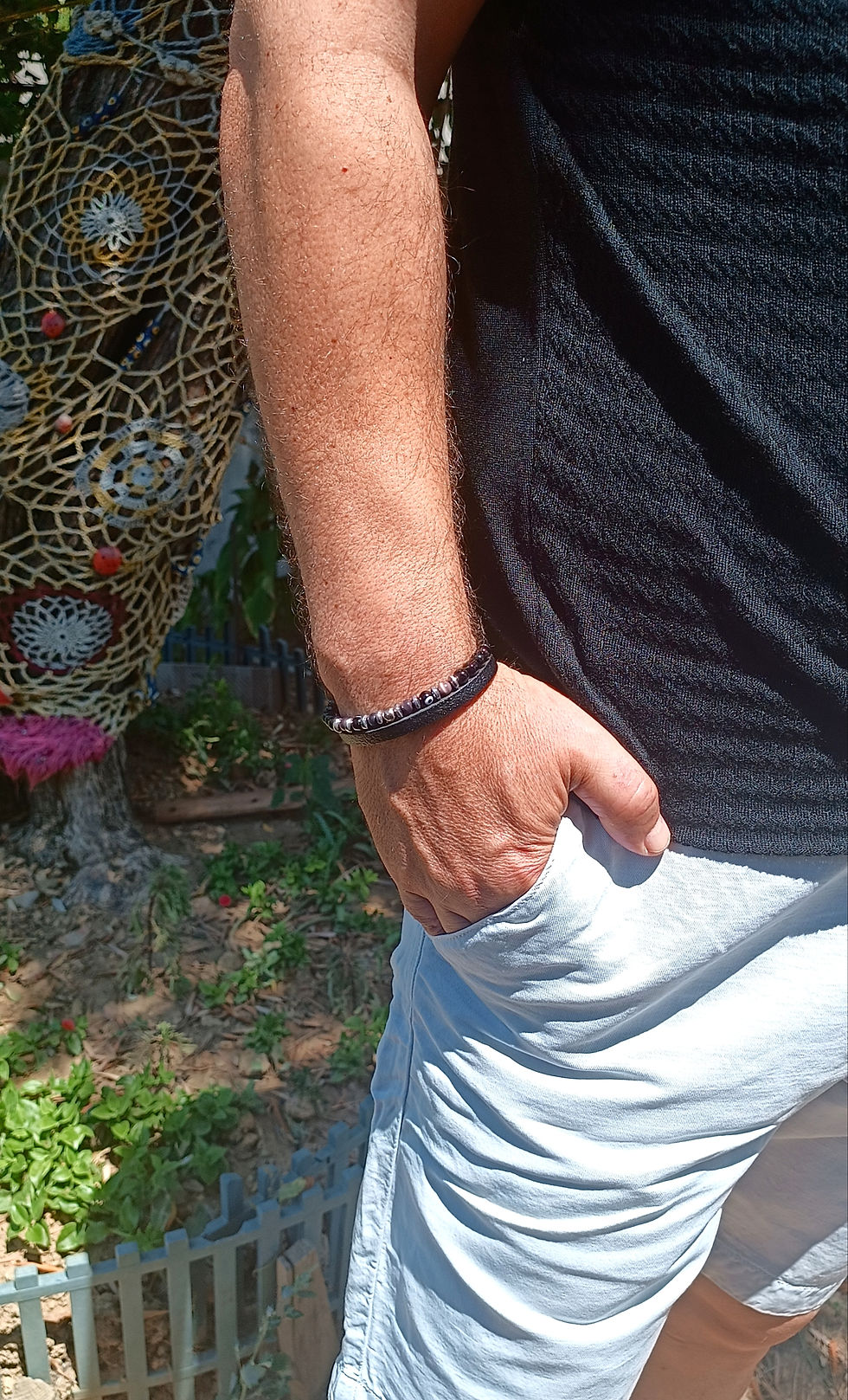 Küçük resim: Org No001 Deri Bileklik