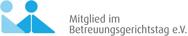Logo des Vereins Betreuungsgerichtstag e.V. als Nachweis der Mitgliedschaft