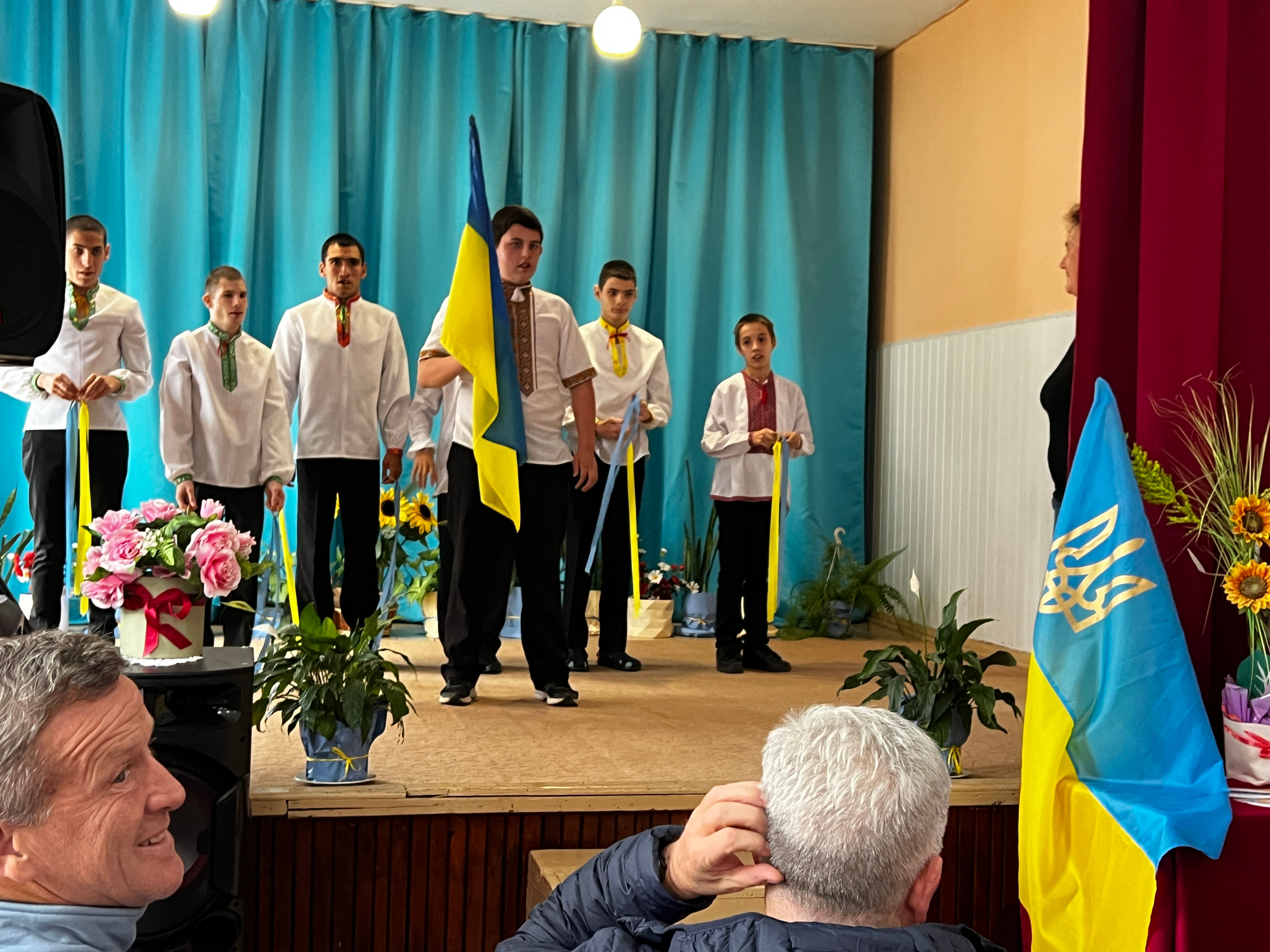 Sensory Garden for the Vynohradiv Special Needs Boy's Home