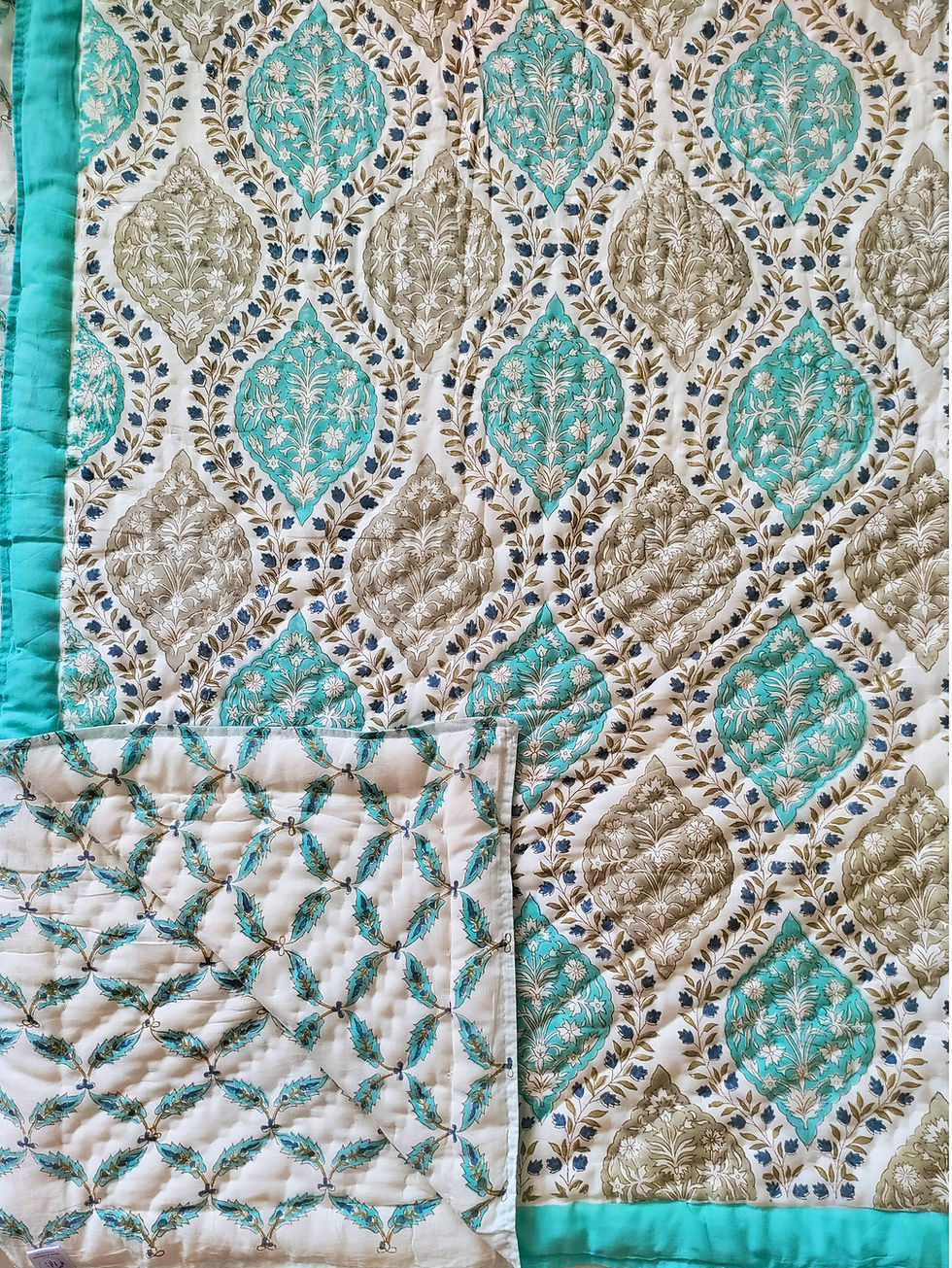 Majestic Jaal Quilt ( Pair of 2)