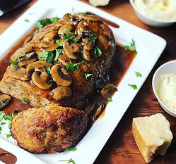 Chicken Marsala Meatloaf