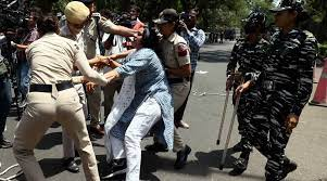 Congress wrote a letter to the Rajya Sabha Chairman on the action of the Delhi Police against the MP