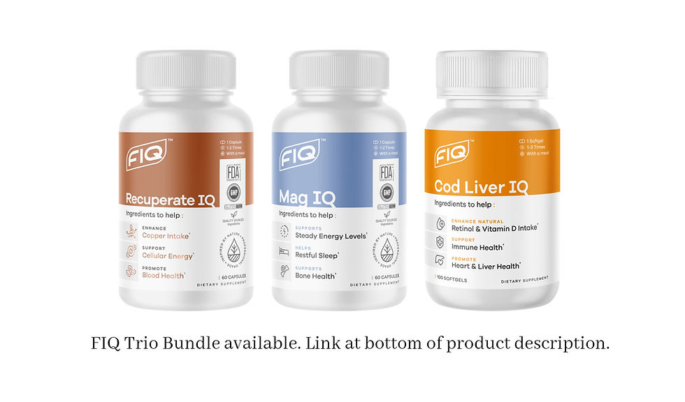 Thumbnail: FIQ Cod Liver IQ 100 capsules