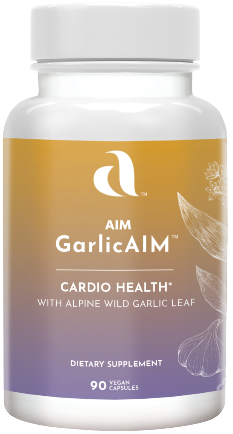 GarlicAIM front view label