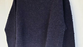 The Perfect Hug. Knitting my first Gansey sweater.