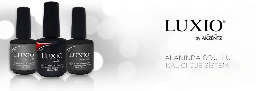 Luxio by Akzentz Alanında ödüllü, kalıcı oje sistemi