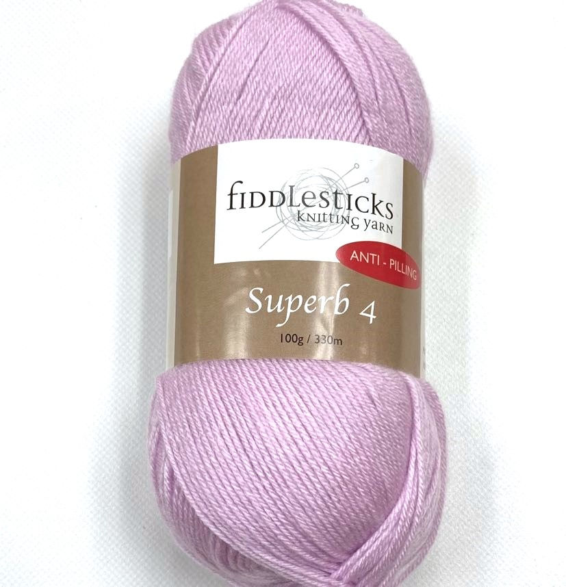 Thumbnail: Fiddlesticks Superb 4 ply Colour 70112 Light Purple