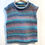 Thumbnail: Cosy Chunky Vest in Blue's and Brown's