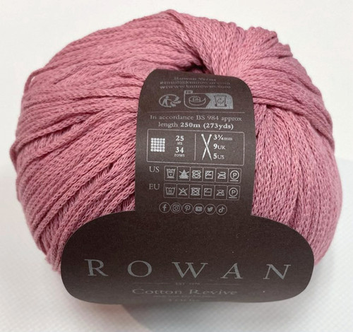 Rowan Cotton Revive 8ply Beautiful Cotton Yarn The Blue Box