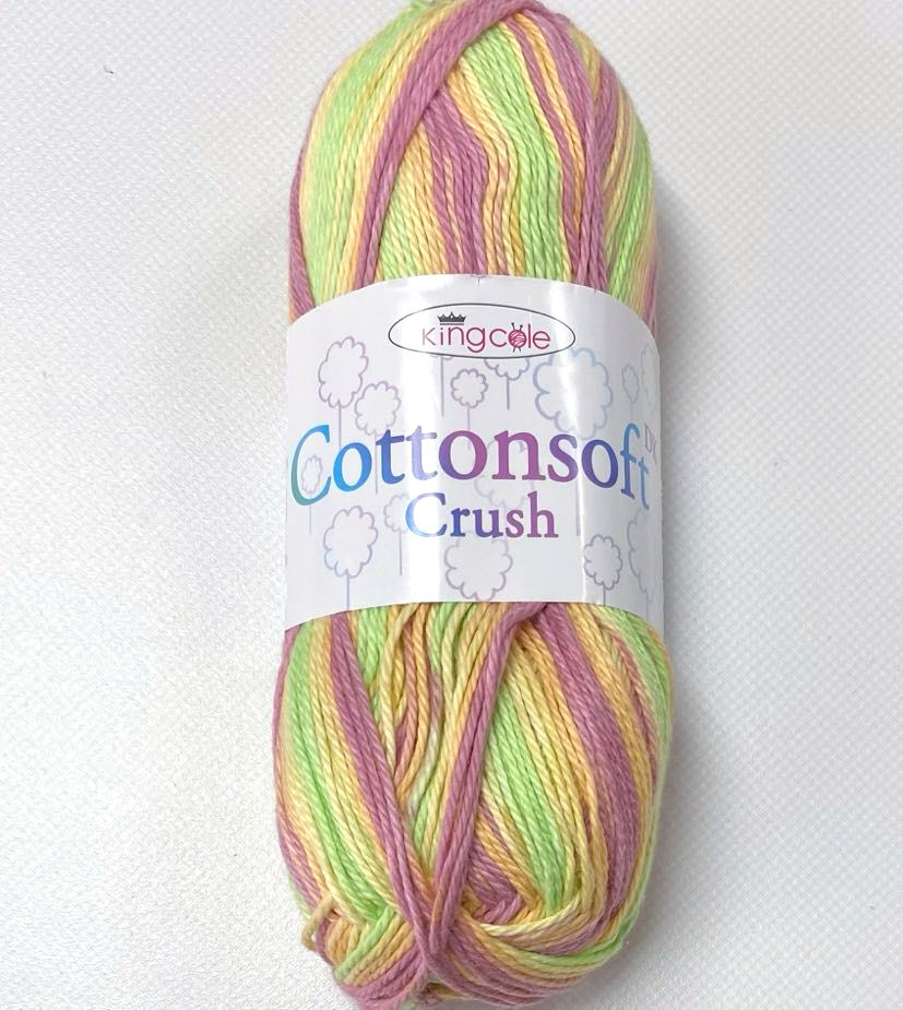 Thumbnail: King Cole Cottonsoft Baby Crush DK Colour 2435 Rainbow