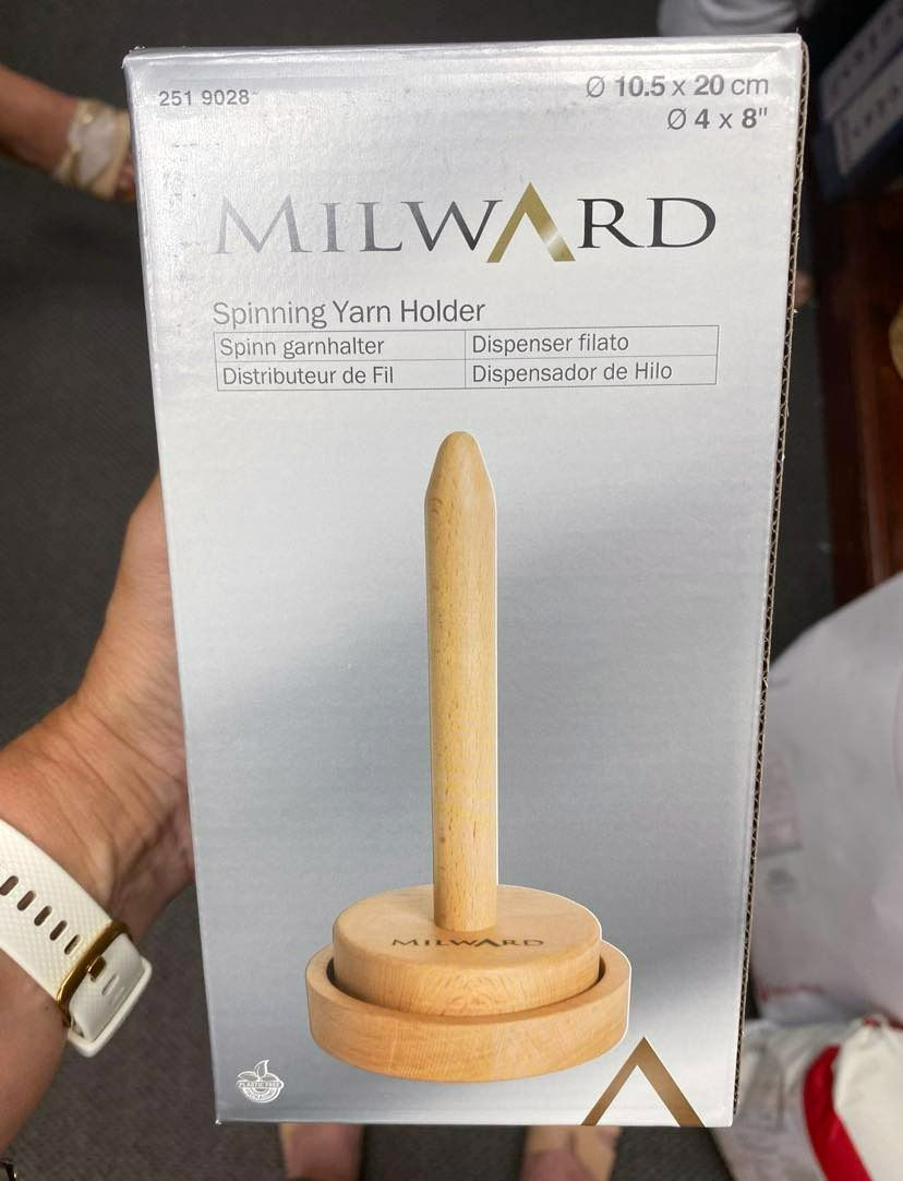 Box Display of Milward Spinning Yarn Holder
