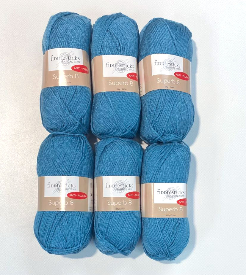 Thumbnail: Chunky Cropped Vest Kit - Size X Small to Large - 12 Colours