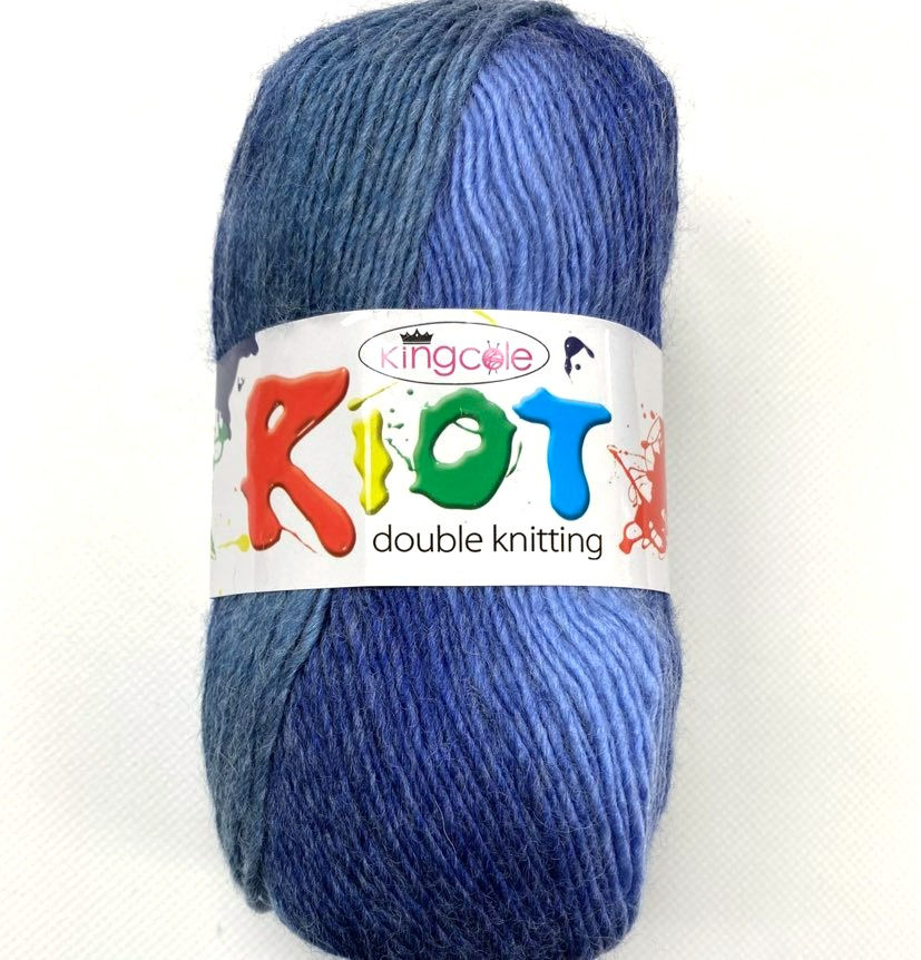 Thumbnail: King Cole Riot DK Colour 3437 Blue Jeans