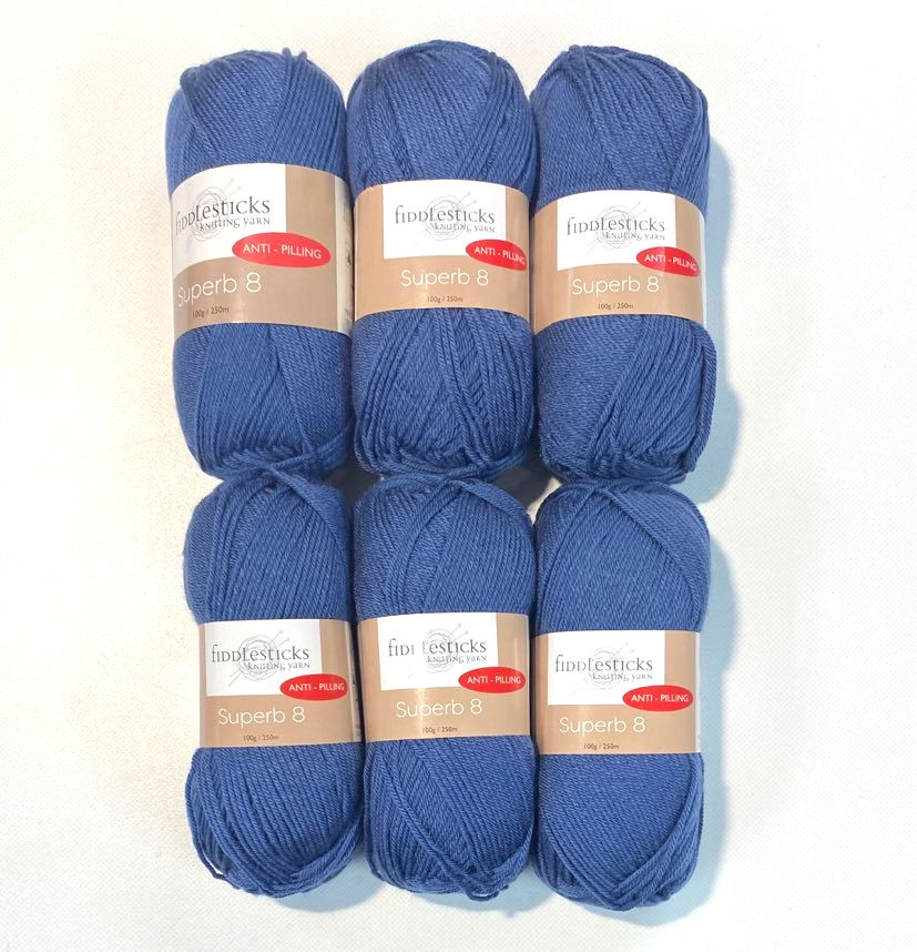 Thumbnail: Chunky Cropped Vest Kit - Size X Small to Large - 12 Colours