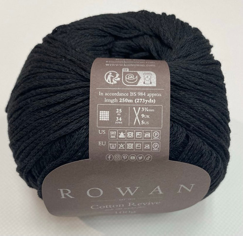 Rowan Cotton Revive 8ply Beautiful Cotton Yarn The Blue Box