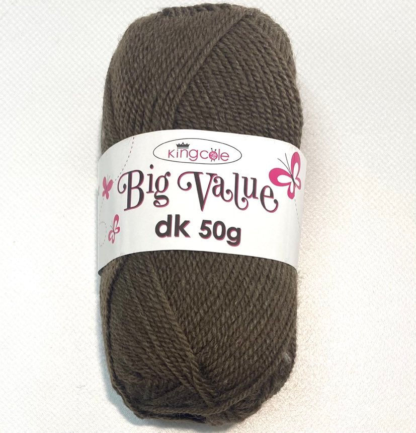Thumbnail: King Cole Big Value DK Colour 4024 Koala