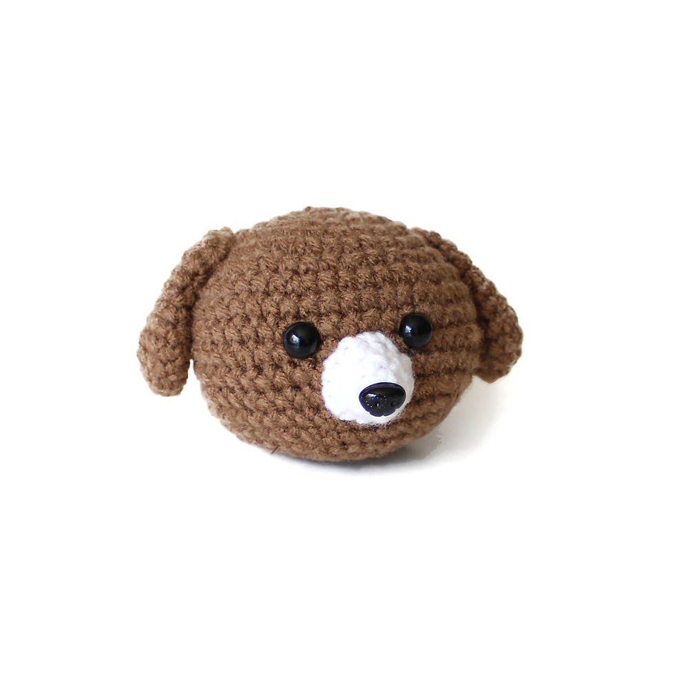 Thumbnail: Amigurumi Dog Stress Ball – Crochet Fidget for Anxiety & Focus