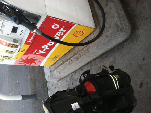 Moto out of fuel? fuel delivery