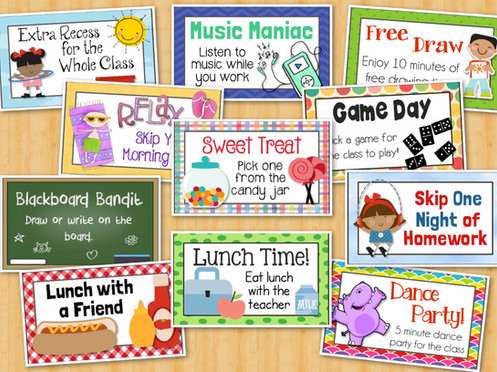 reward coupons for classroom management classroom coupons