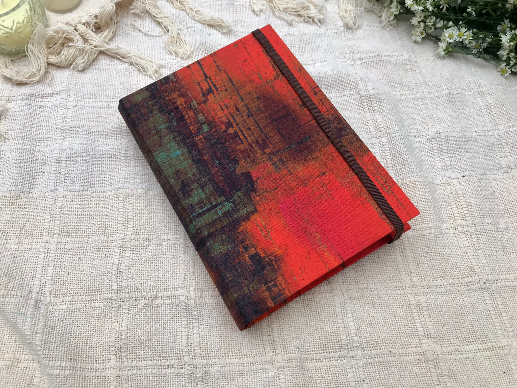 Caderno Solo Vermelho - 160 pags