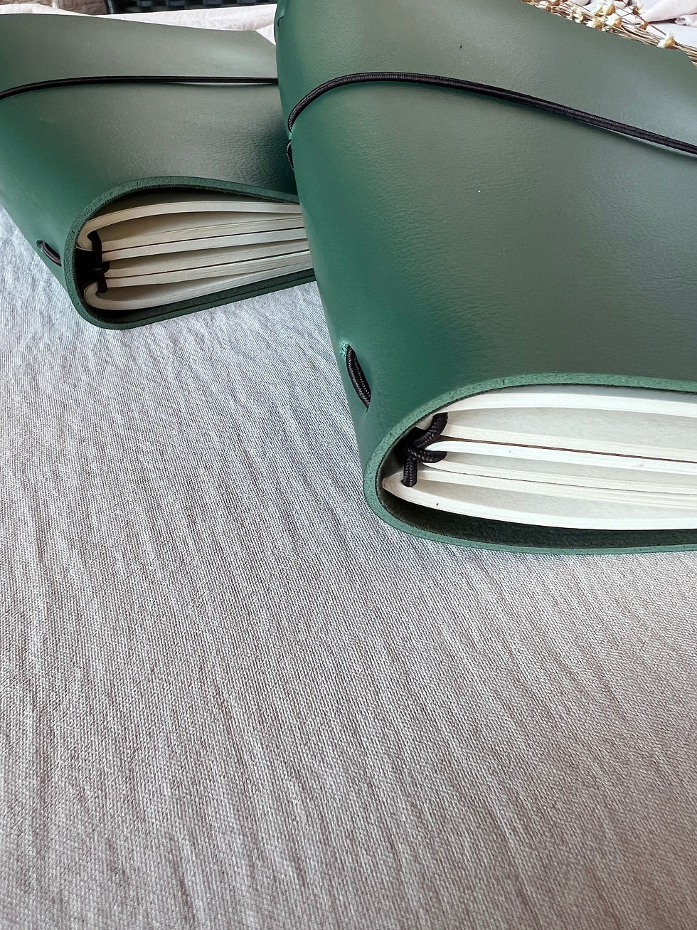 Miniatura:  Fauxdori a5 - traveller notebook - Verde