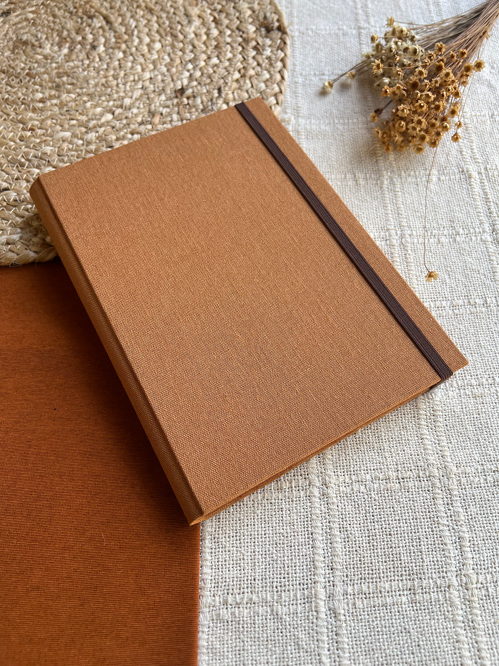 Miniatura: Caderno Linho Caramelo Claro - 300 pags