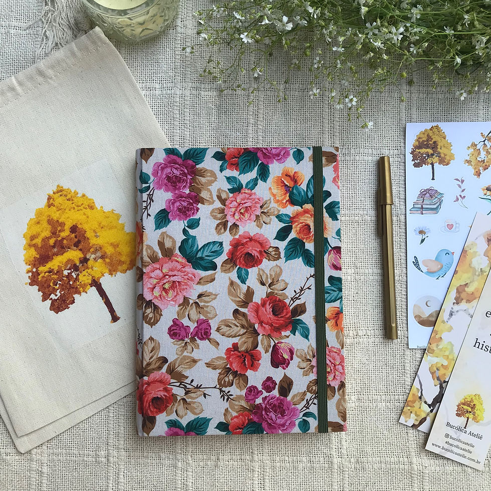 Miniatura: Caderno Florescer Canteiro - 300 pags - SEM PAUTA