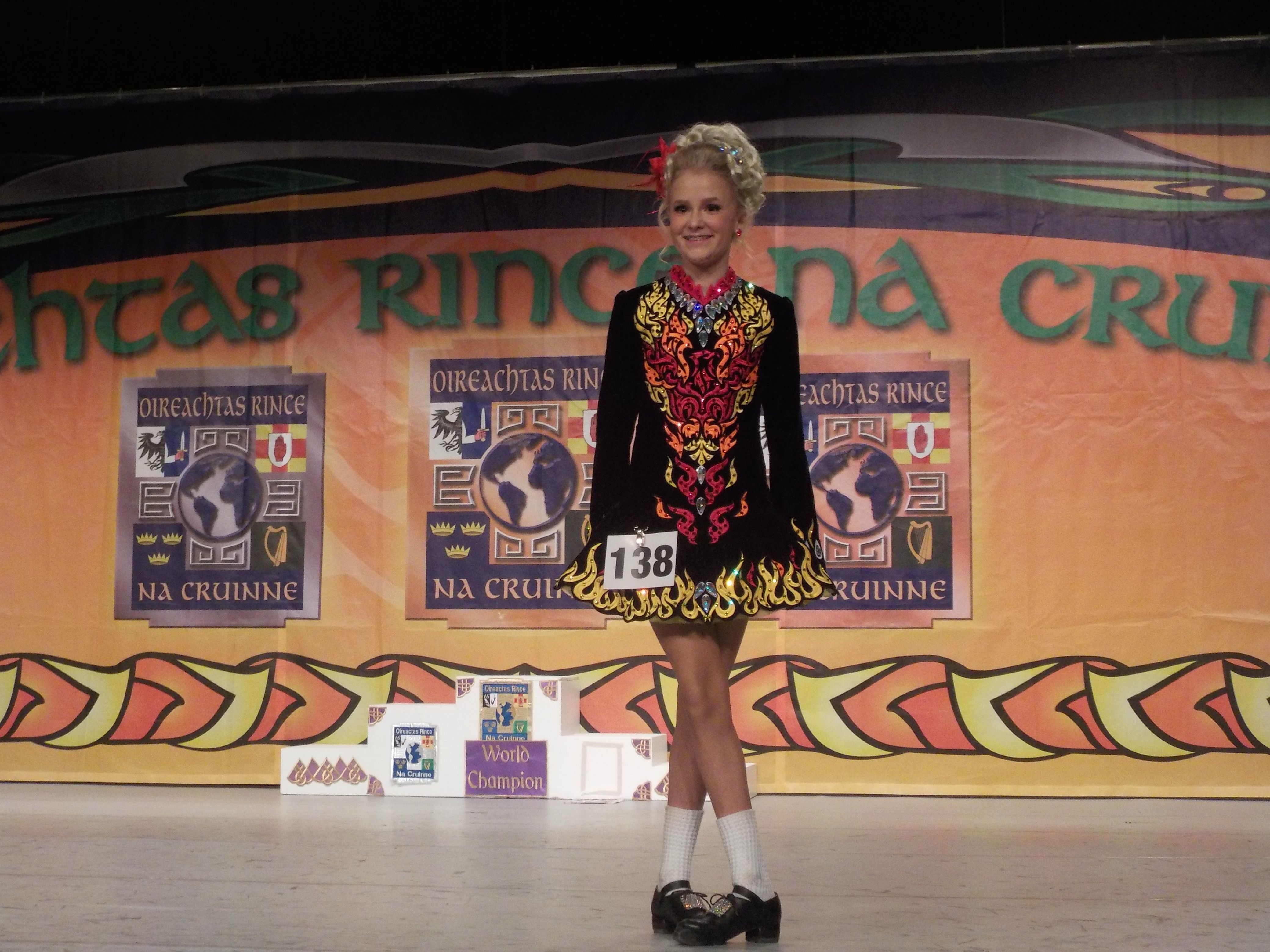 Sabine at the World Championships